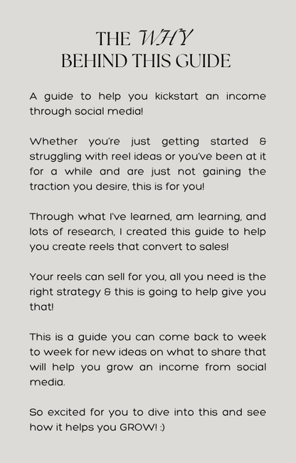 Reels That Reach Ebook With MRR