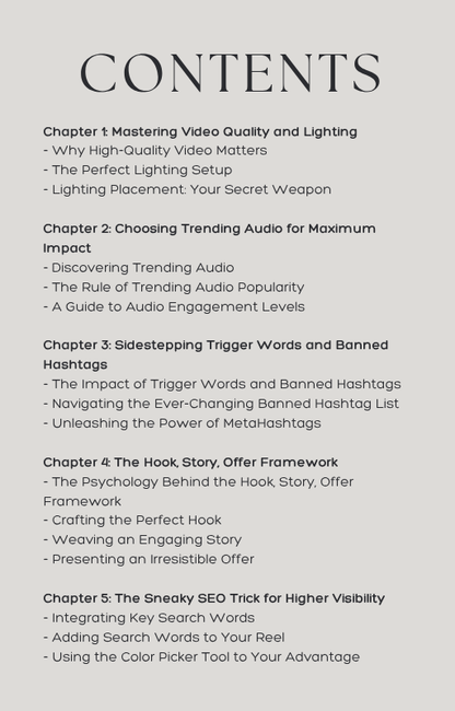 Reels That Reach Ebook With MRR